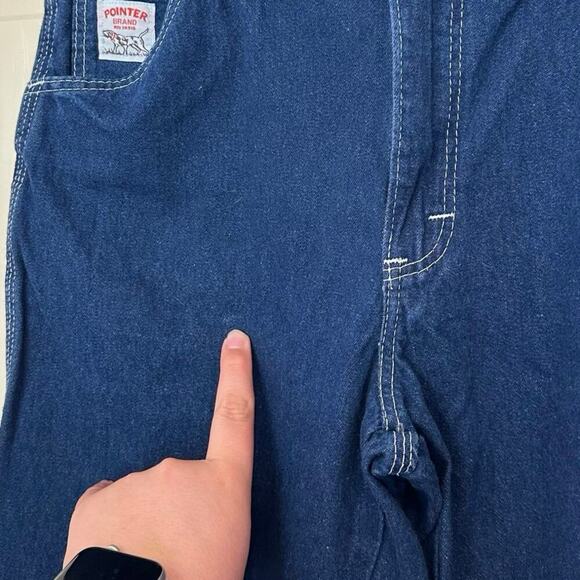 Vintage Pointer Brand Women’s Carpenter Jeans Size 8M Workwear Utility USA - Picture 6 of 12